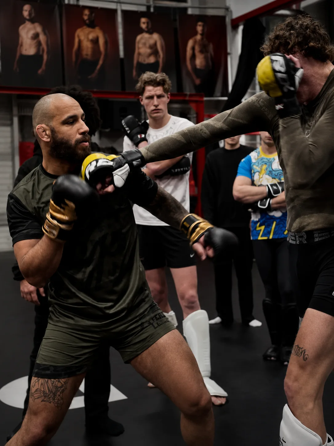 Jean Silva traint bij Days Gym Almere
